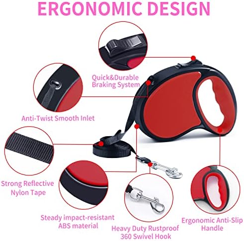 Retractable Dog Leash 16Ft/5M for Small Medium Dogs - Image 5