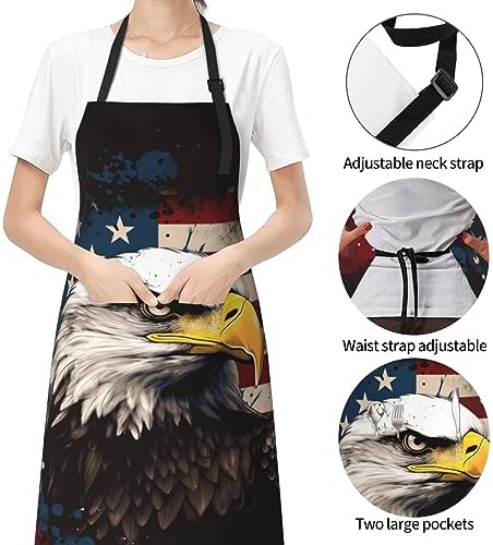 Art Apron with Pocket for Women Men - Image 3