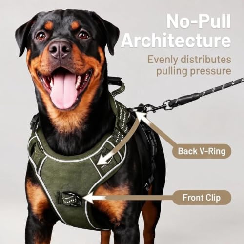 Dog Harness and Leash Set for Small Dogs, No Pull Tactical Dog Harness - Image 3