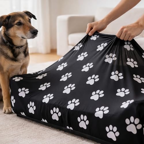 DUKE&LEFTY Furever Pet Dog Bed Slipcover-Stretch Soft Petbed - Image 6