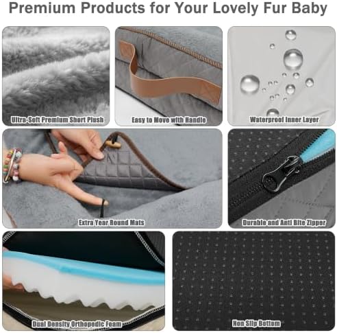 Orthopedic Memory Foam Dog Bed - Image 5