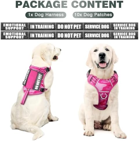 WINSEE Tactical Dog Harness, No Pull Dog Harness - Image 6