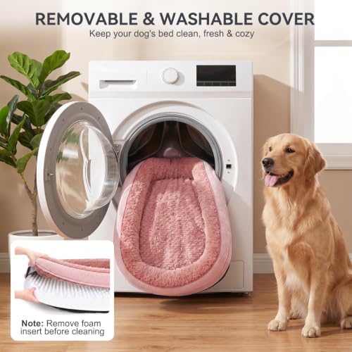 JOEJOY Orthopedic Dog Bed for Large Dogs, Egg-Crate Memory Foam Pet Bed - Image 6