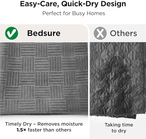 Bedsure Waterproof Couch Cover for Sofa and Dogs Quick Drying - Image 6