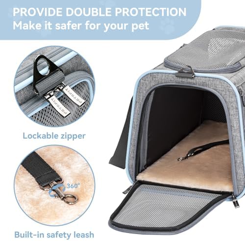 Petsfit Large Expandable Cat Carrier - Image 5
