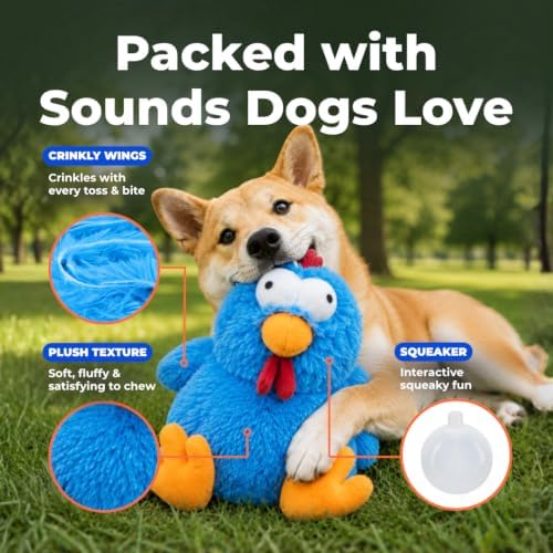 Best Pet Supplies Squeaky Plush Dog Toy - Image 3