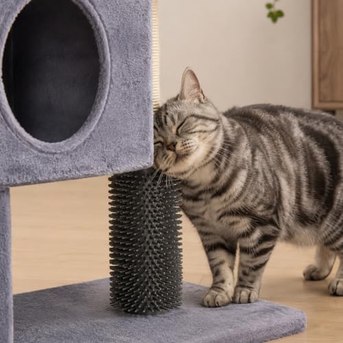 YUNIQUE Small Cat Tree for Indoor Cats, Cat Tower - Image 3