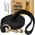 Leather Dog Leash - 6ft x 3/4 inch by Lovedogsasmuchasyoudo