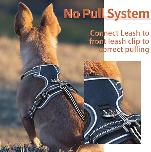 HEELE Dog Harness for Large Dogs No Pull Dog Vest Harness for Large Dog - Image 4