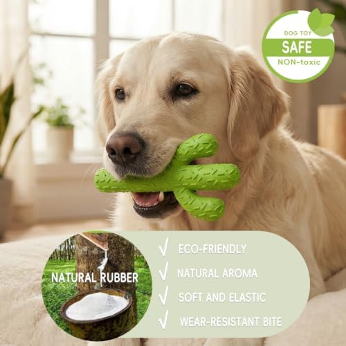 MewaJump Dog Chew Toys, Durable Rubber Dog Toys - Image 2