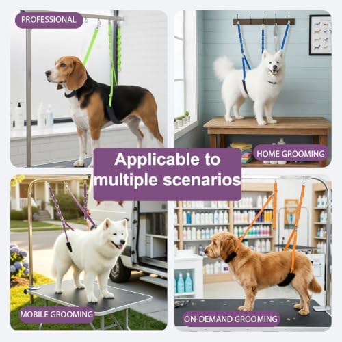 Dog Grooming Belly Band Pet Grooming Supplies 3 Sets Professional Dogs Belly - Image 4