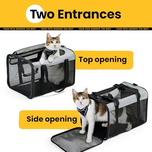 Conlun Cat Carrier Bag, Soft-Sided Pet Carriers - Image 3