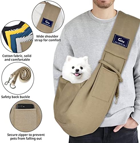 CUBY Dog and Cat Sling Carrier - Image 2