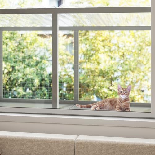 COZIWOW Outdoor Cat Enclosure Wall Catio Window Perch Cat Patio Furniture - Image 5