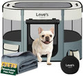 Love's cabin Dog Playpen Cat Puppy Pen, Portable Playpens by Lovescabin