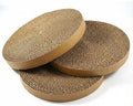 Cat Scratching Pad Cardboard Round Cat Scratcher Refill Replacement Scratch Pads by Peomliee