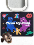 Lukamoo® Cute Cat Litter Mat, for Kitty Litter & Cat Litter Box, Independent by Lukamoo