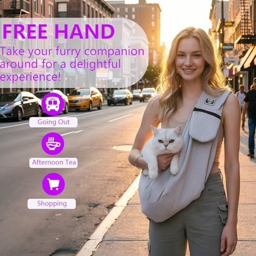 Dog Sling Water-Resistant Fabric - Image 3