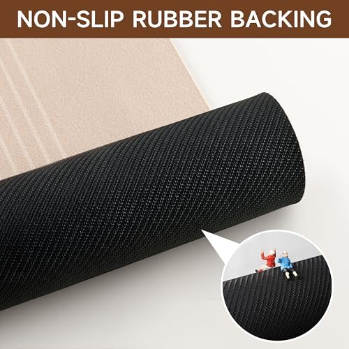 Ultra Thin Bath Mat 32"x20", Absorbent Quick Dry Washable Bath Rug - Image 5