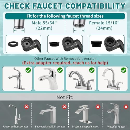 CECEFIN 1440 Swivel Faucet Extender - Image 4