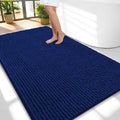 OLANLY Thick Chenille Large Bathroom Rugs 59x35, Absorbent Bath Mat by OLANLY