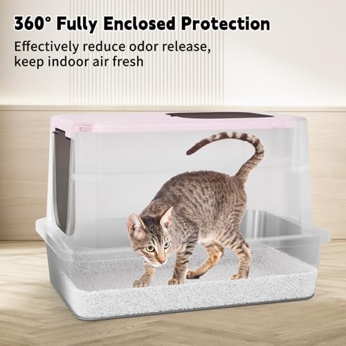 RIZZARI Stainless Enclosed Litter Box: - Image 4