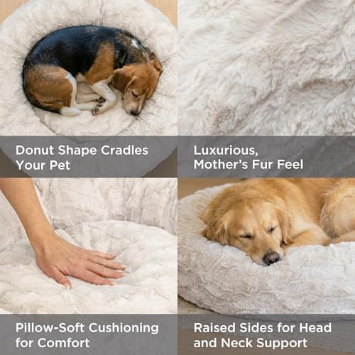 Best Friends by Sheri Original Calming Donut Dog Bed - Image 3