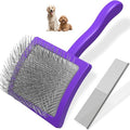 2PCS Slicker Brush for Dogs & Pet Comb, Professional Dog Grooming Brush by Unknown