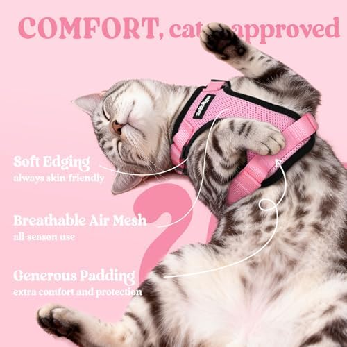 rabbitgoo Cat Harness and Leash Set, Escape Proof Vest - Image 4
