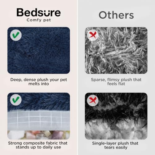 Bedsure SupportMax® Calming XL Dog Bed Extra Large Washable Pet Bed - Image 4