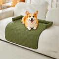 Cooling Dog Bed Mats with Neck & Head Support, 35.43 x31.5 inch Army Green by Whiskopia