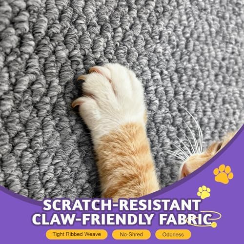 ENONCI Corner Cat Scratcher, 30x11.8 Furniture Furniture Protector Couches & - Image 2