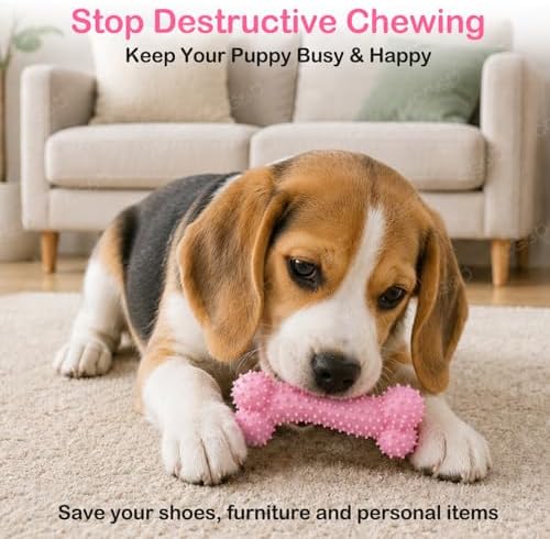 Puppy Toys, 6 Pack Dog Chew Toys, Teething Toys - Image 5