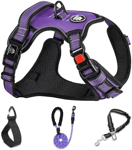 NESTROAD Reflective Dog Harness by NESTROAD