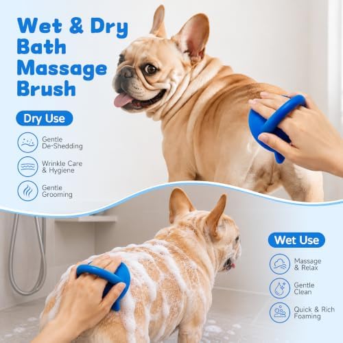 Silicone Nub Brush – Corkscrew Tail Dog Brush - Image 3