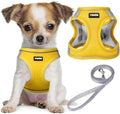No Pull Dog Puppy Harness and Leash Set Reflective Mesh Vest Large by YIMEIS