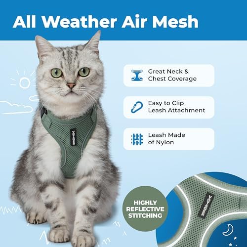 Voyager Escape-Proof Step-in Cat Harness & Leash - Image 3