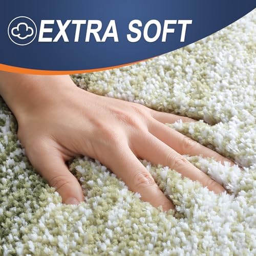 OLANLY Bathroom Runner Rug 47x20, Extra Soft Absorbent Microfiber Bath Rugs - Image 3
