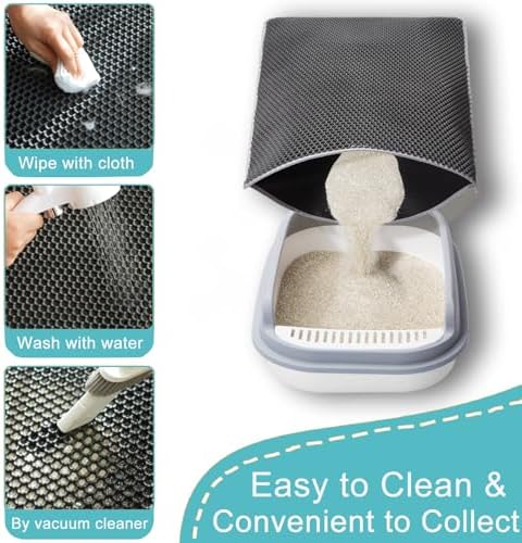 Cat Litter Mat Litter Trapping Mat - Image 3