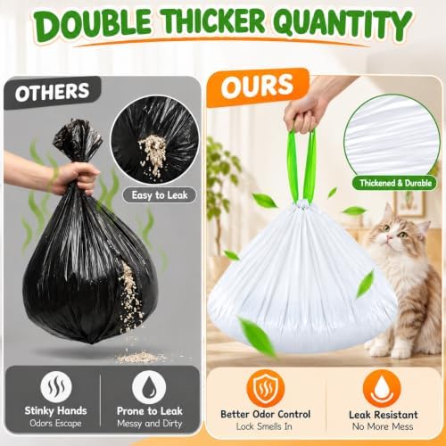 60 Count Cat Litter Box Bags Liner - Image 6