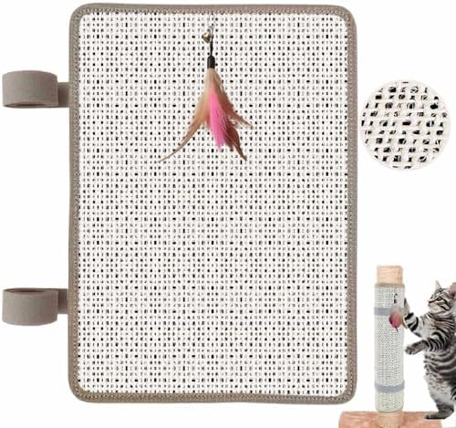 Sisal Scratch Mat, Cat Nail File Scratcher - Image 3