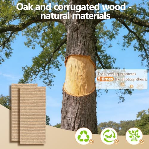 Cork Cat Scratch Pad-2Pcs Replaceable Scratching Mats - Image 3