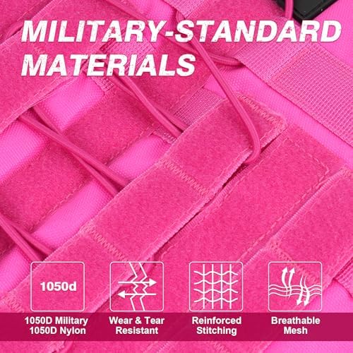 No Pull Tactical Dog Harness for Large Dogs, Service Dog Vest - Image 2