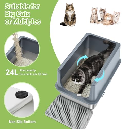 Stainless Steel Litter Box - Image 2