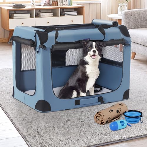Petprsco Portable Dog Crates for Medium Dogs - Image 6
