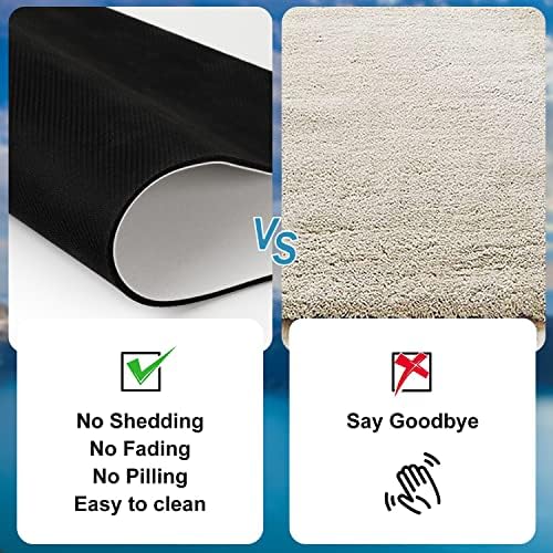 YISUMEI Nautical Anchor Bathroom Mat, Non-Slip Super Absorption Bath Carpet - Image 6