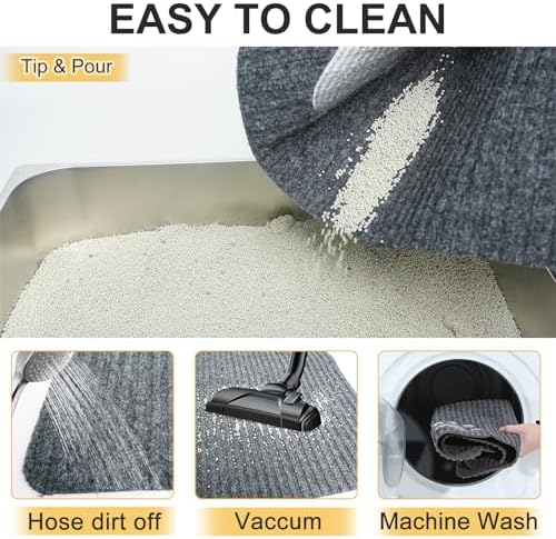 BEAUTYZOO Cat Litter Mat, Waterproof - Image 6