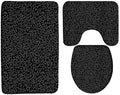 Leopard Print Bath Mat Dark Gray Cheetah Wild Safari Skin Powerful Animal Big by AEMBEE