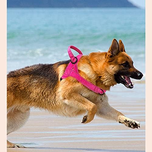 No Pull Dog Harness Pink for Small Medium Large Sized Dog, Reflective Escape - Image 3