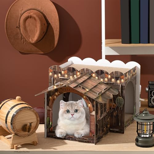 2 Story Cardboard Cat House - Image 5